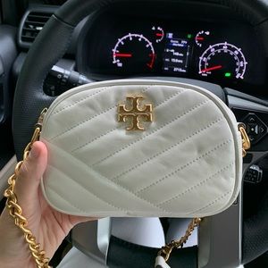 Cream Tory Burch Purse
